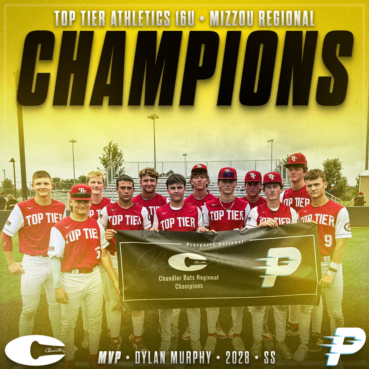 ProspectsNat's tweet image. Congrats to our 16u Mizzou Regional champions @TopTierAs!
Congrats to our @Chandlerbats MVP:
@Murf14D