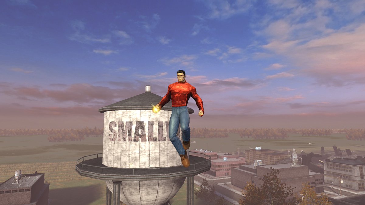 Curse_Bringer's tweet photo. The Blur has arrived in smallville! https://t.co/1oeeJm8HyY