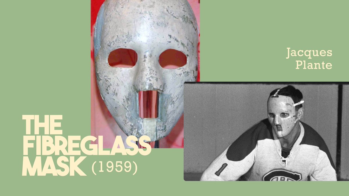 terryoinfluence's tweet photo. Tonight we tell the bumpy story of the goalie mask. 

Nobody wanted it. 
Except one goalie. 

And he transformed the game. 

“We Regret To Inform You” 

7pm tonite
CBC Radio https://t.co/EUsAs2lnh2