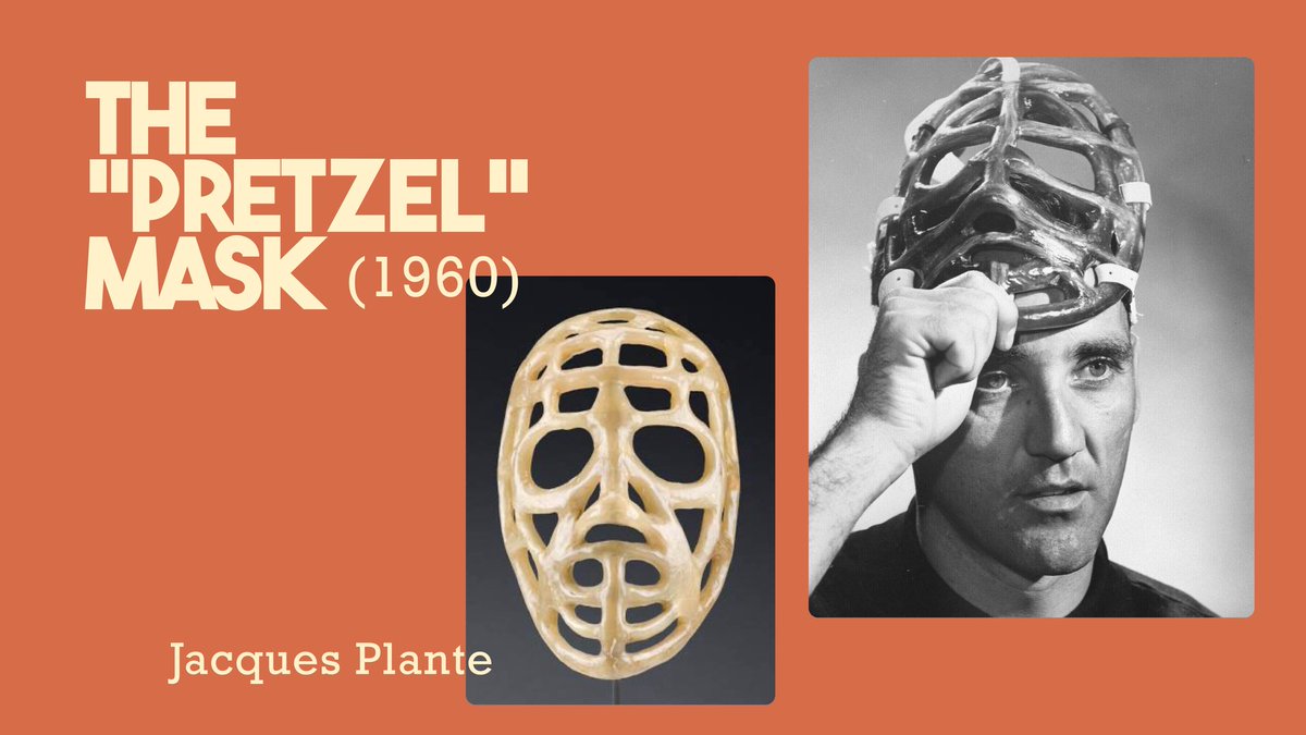 terryoinfluence's tweet photo. Tonight we tell the bumpy story of the goalie mask. 

Nobody wanted it. 
Except one goalie. 

And he transformed the game. 

“We Regret To Inform You” 

7pm tonite
CBC Radio https://t.co/EUsAs2lnh2