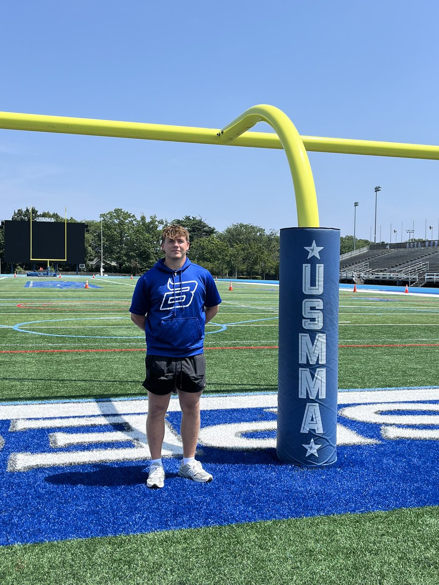 abthompson_9's tweet image. Had a great time with @USMMAFootball this weekend! Thank you @Scala39 for showing me around and @CoachPassante for setting it up! @CoachCroall @CoachKikel @coachwoodward @ByronNelsonFB @CoachLeeBN @DonnieBaggs_ @AnthonyT894 @at3398