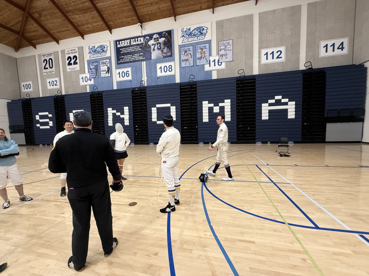 M. Mank teaching a small group class on countertime actions