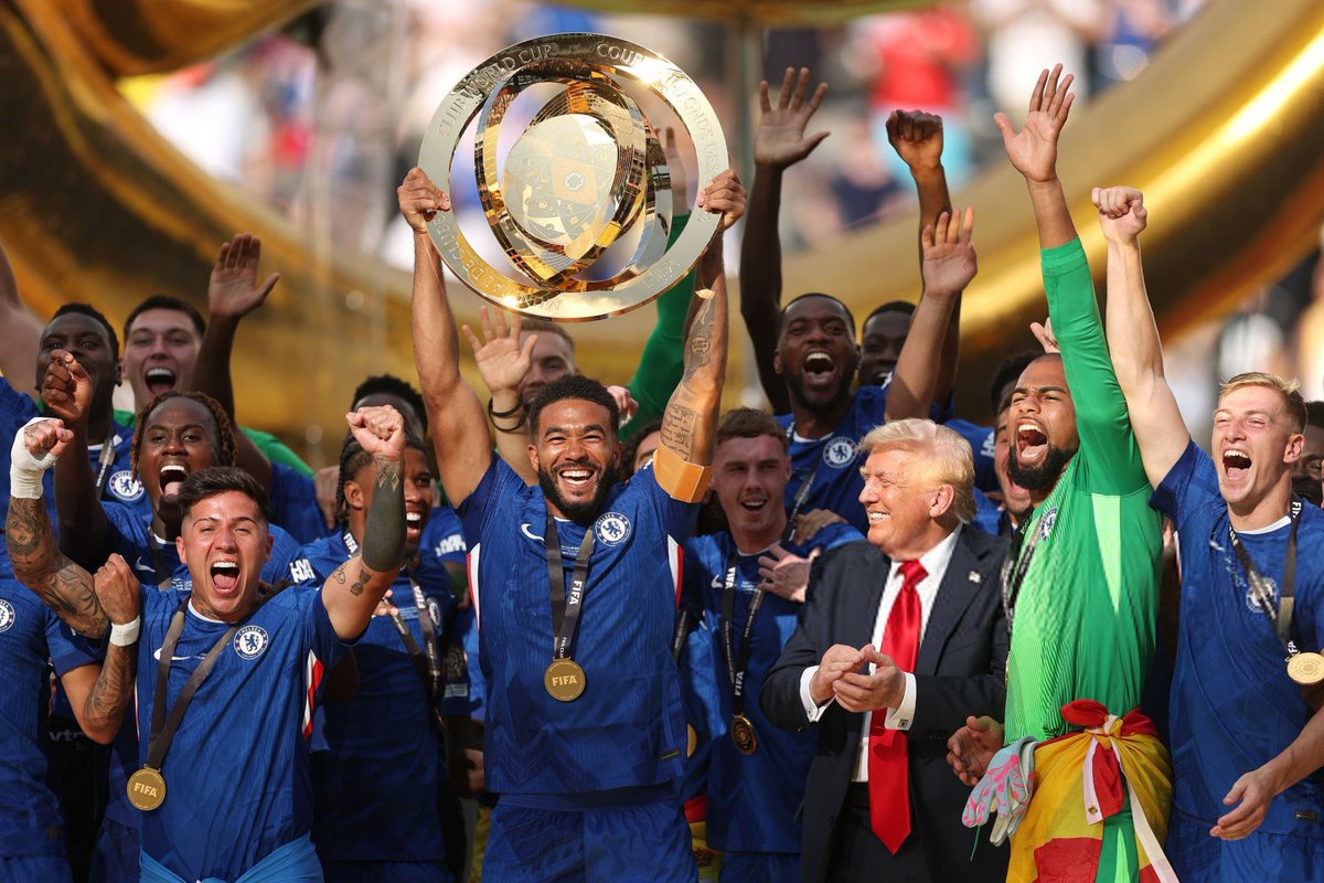 The first to ever do it. Club World Cup winners. There has been none before us. Remember that 
Chelsea FC
#FIFACWC 
#Maresca #ColePalmer #ChelseaFC