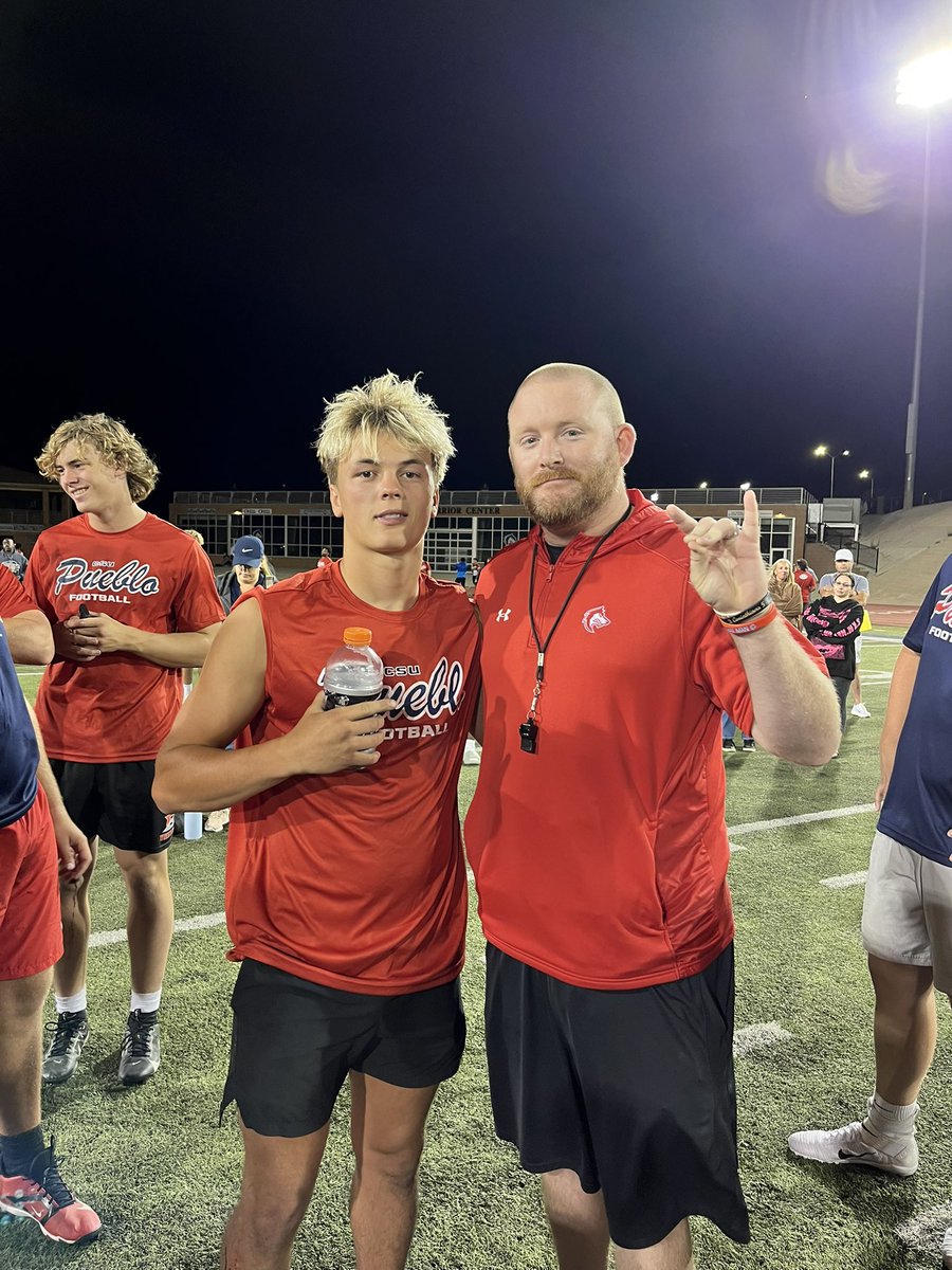 rhodee_hill's tweet photo. Shout out @CSUPFootball and thanks @CoachFaske & @CoachBehbahani for the invite to camp, had a great time competing and securing the “Atta-Boy” award. #GoPack #DarkSideD #ToTheTop https://t.co/nFaZWszP2k