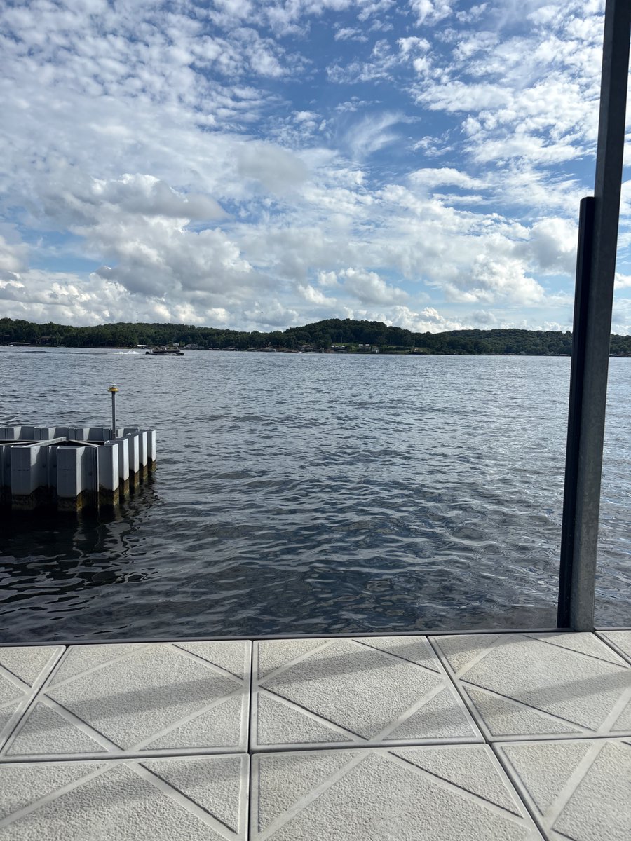 Not a bad view for the week