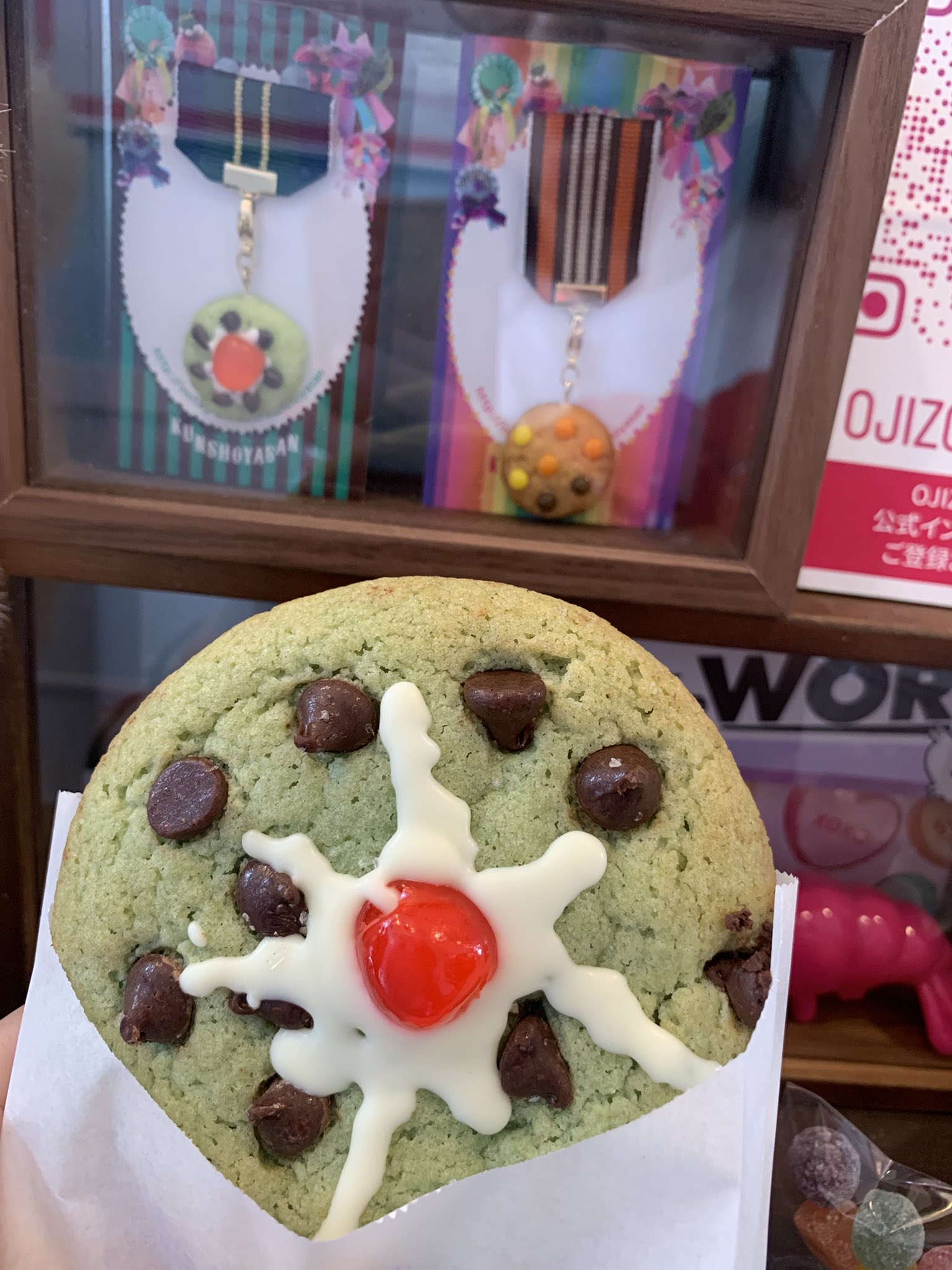 メル30498様 パクパクモンスターオーダー画像 ミントチョコ