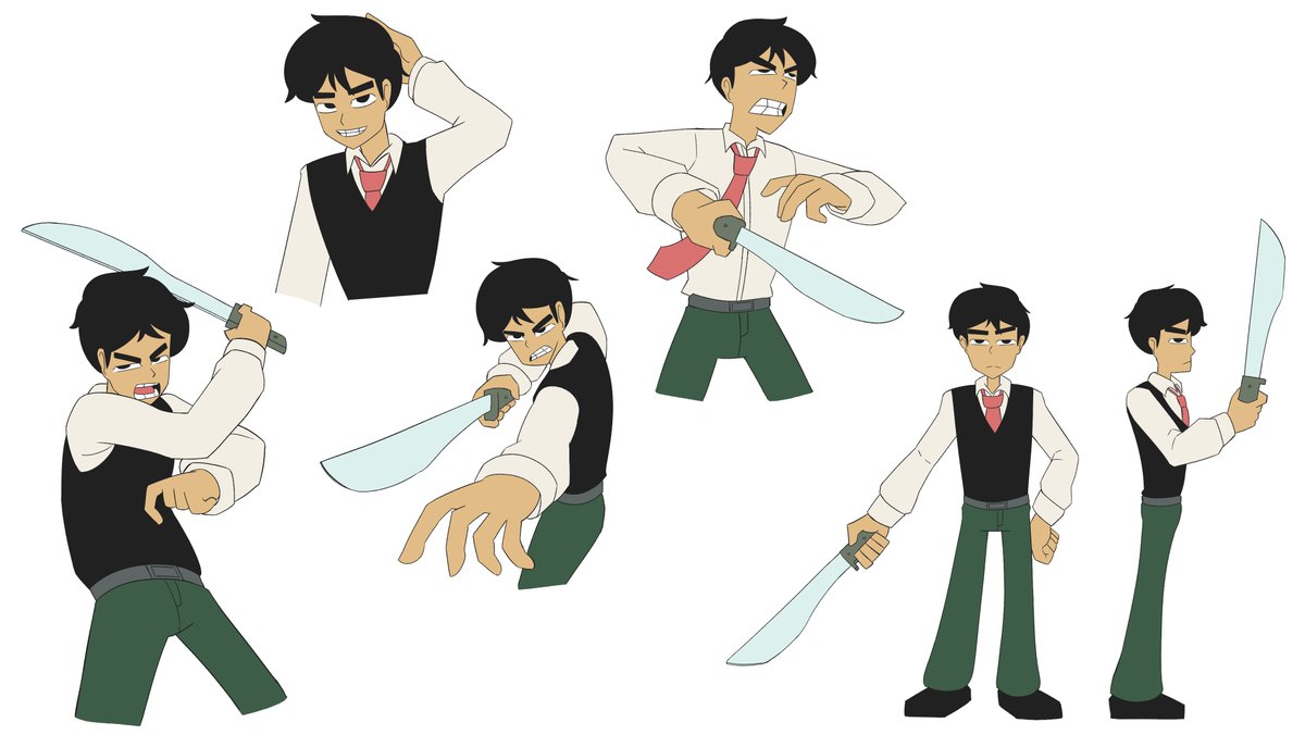 Machete Boy design for my portfolio