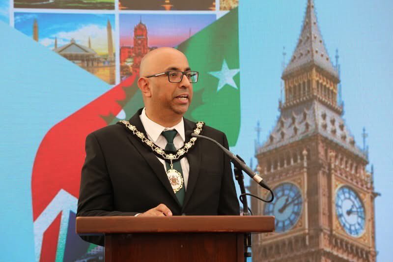 Sheriff_Nottm's tweet image. Delighted to be invited to the @PakistaninUK by His Excellency @DrMFaisal I reaffirmed Nottingham and our countries enduring friendship with the Pakistani people. Our nations share a strong bond, with decades of close partnership. 🇵🇰🇬🇧