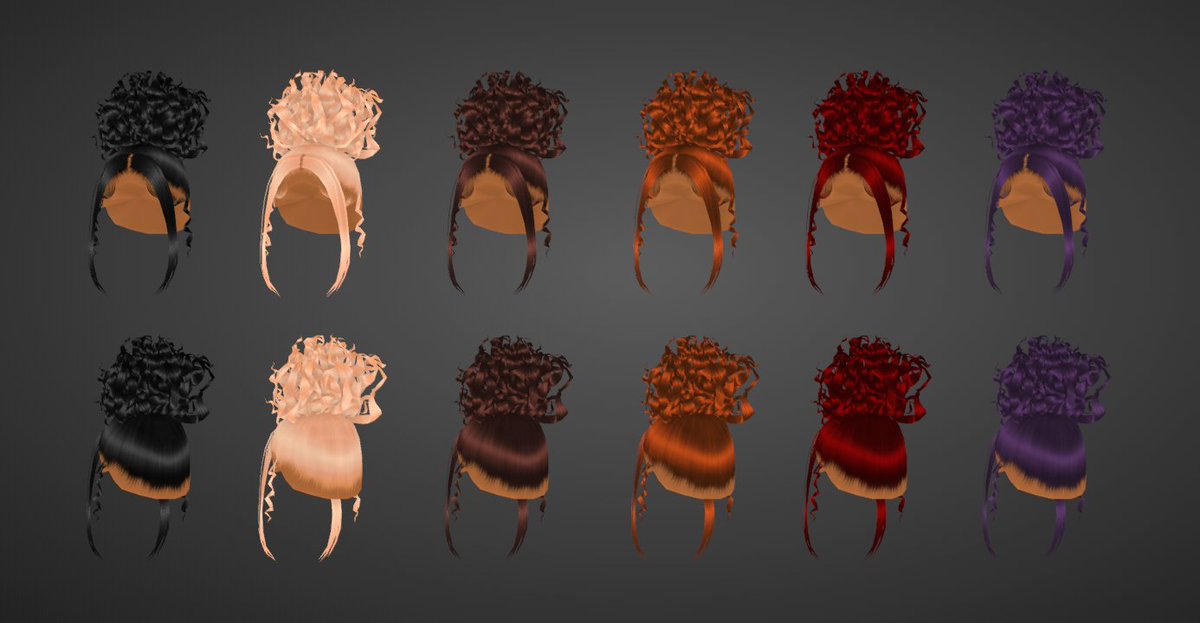 Roblox UGC #101                             

૮꒰∩´ ᵕ `∩꒱ა  ~ {Made for a comm} Curly Big High Bun Scalp Hair

#RobloxUGC #RobloxDev #robloxart #UGCConcept #RobloxDesigner #UGCCreator #RobloxShowcase #Blender #ROBLOX #hair