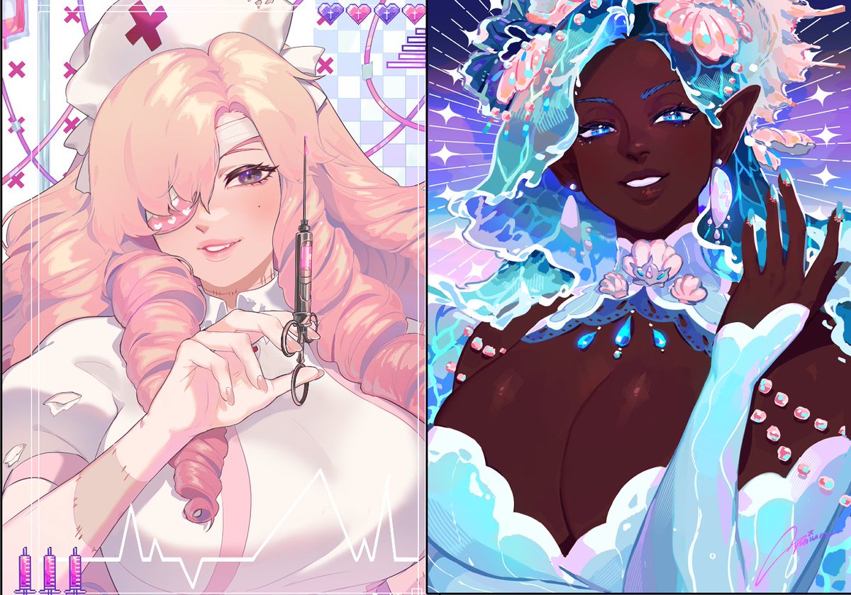 Opening comm 2 slots for Painted portraits! Going to pay some bills 🥲
Price: 180usd
Dm if interested o/