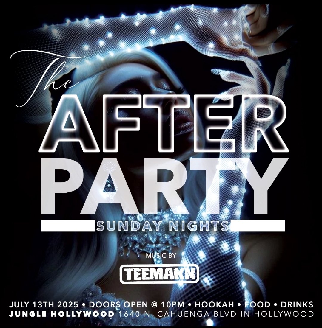 TONIGHT
1640 CAHUENGA BLVD 
HOLLYWOOD!
R&amp;B &amp; HIP-HOP!
HOOKAH &amp; FULL KITCHEN!