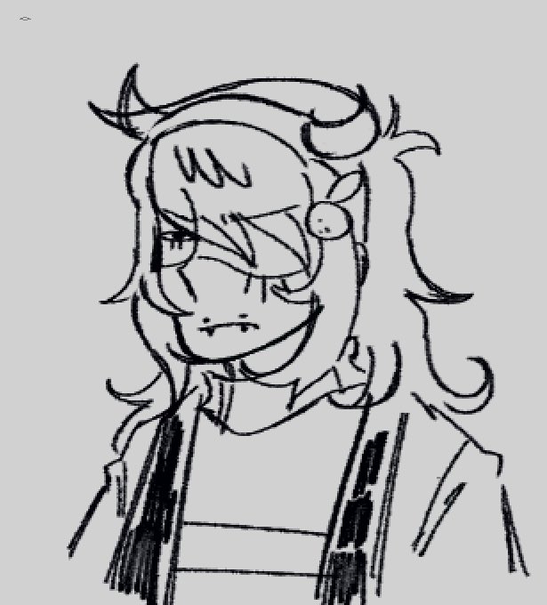 cuttlectavio's tweet image. Oh yes my UF kris has long hair and instead of snake bites its angel bites… And theyre associated with oranges instead of apples