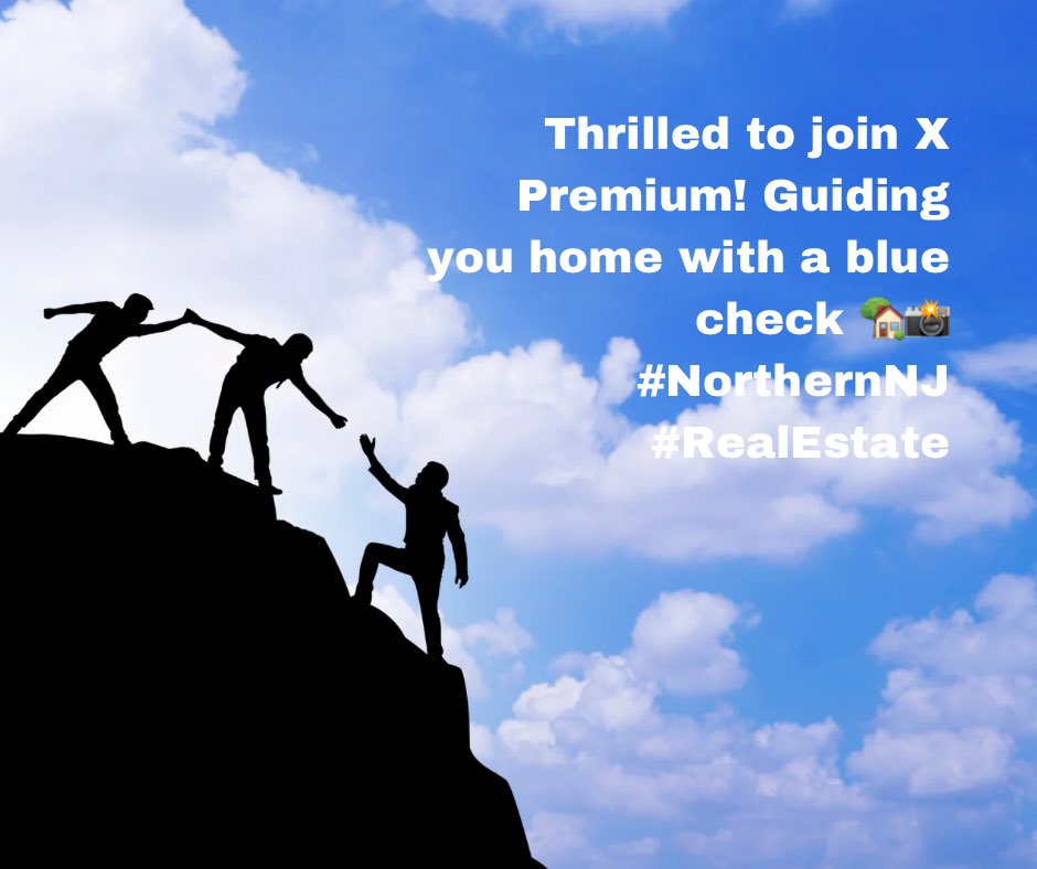 pablo_re_sales's tweet image. Thrilled to join X Premium! Guiding you home with a blue check 🏡📸 #NorthernNJ #RealEstate