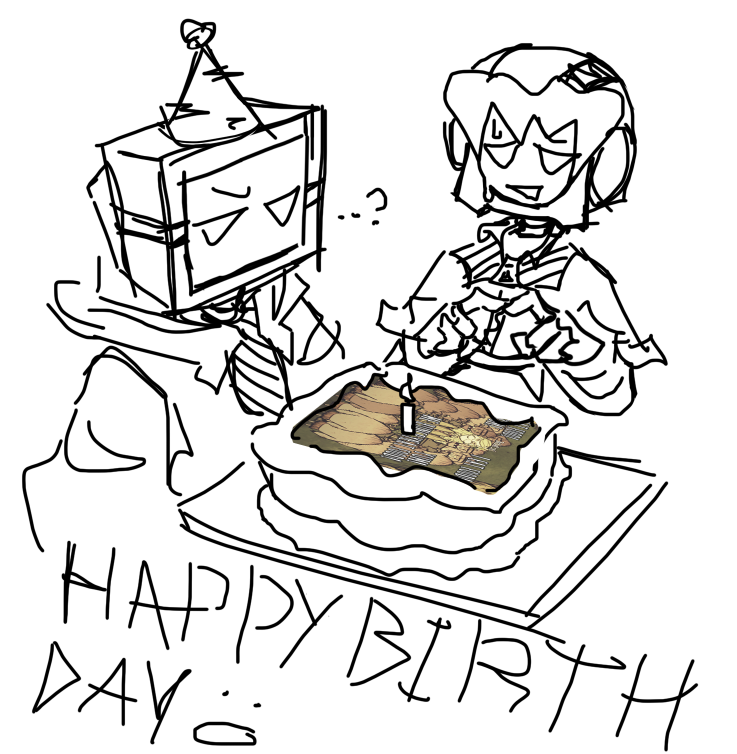 sillyoose's tweet image. you age every day but today is special