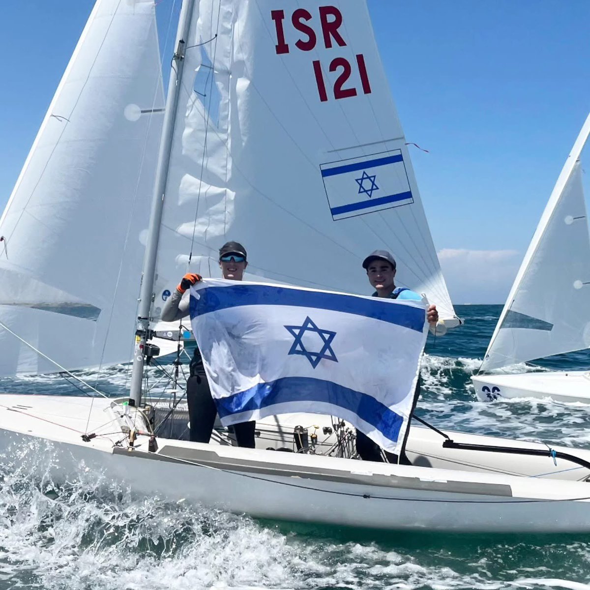 ⛵️🥇 Roy Levi &amp; Ariel Gal just brought home GOLD for Israel at the Youth 470 World Championships.

Am Yisrael Chai. 🇮🇱