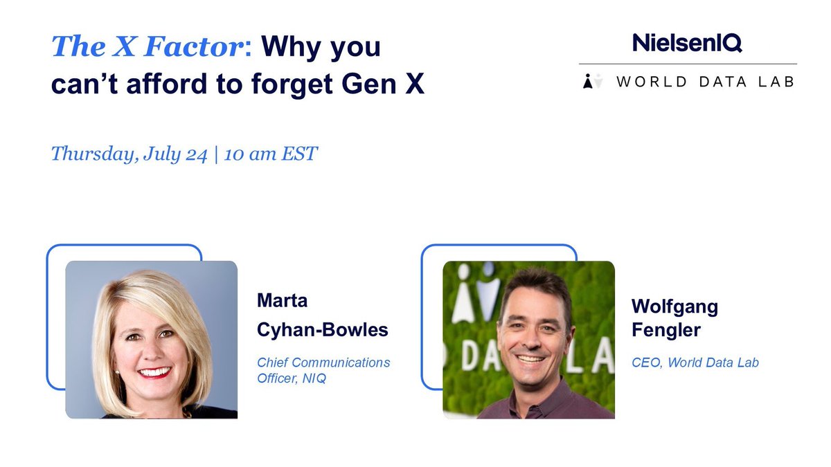 Manufacturers and retailers alike face a key question: Are we building for Gen X? 

Webinar: The X Factor: Why you can’t afford to forget Gen X 
Date: Thursday, July 24 @ 10 am EST  

🔗 Register now to attend: eu1.hubs.ly/H0lJzCl0
