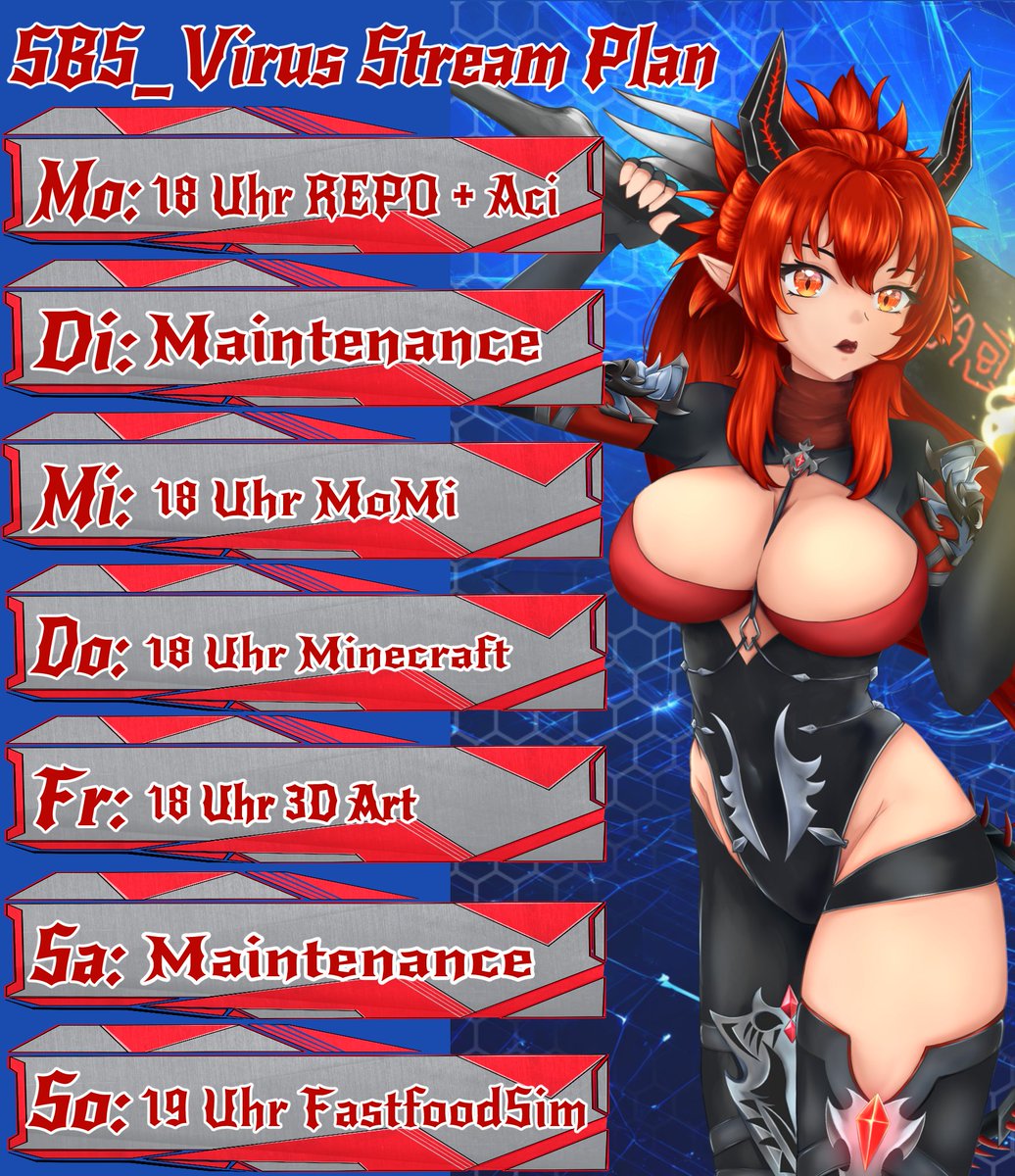 Yay neuer Streamplan! O.O