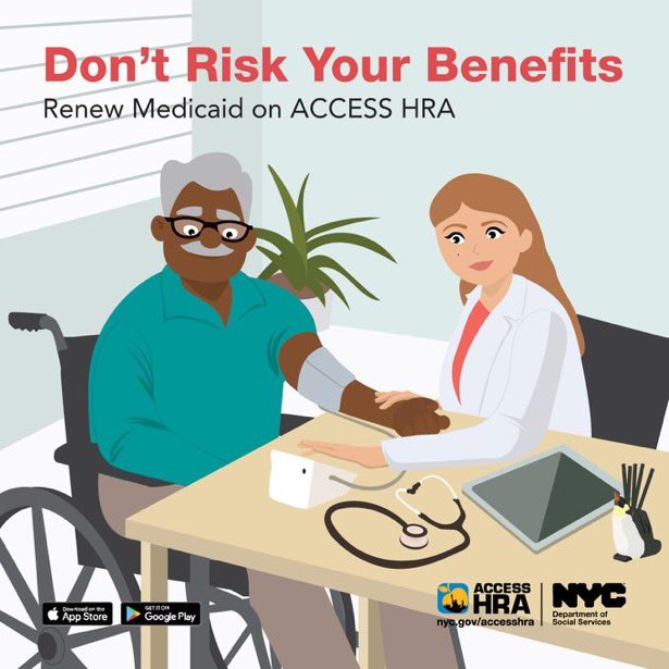 NYPD100Pct's tweet photo. Medicaid renewal rules changed #Rockaway! Miss the date on your HRA notice and you’ll lose coverage + must reapply.

Renew now: https://t.co/Hhere3pz9r
📞 888-692-6116

#ACCESSHRA #MedicaidRenewal https://t.co/gfaoKlVxRs