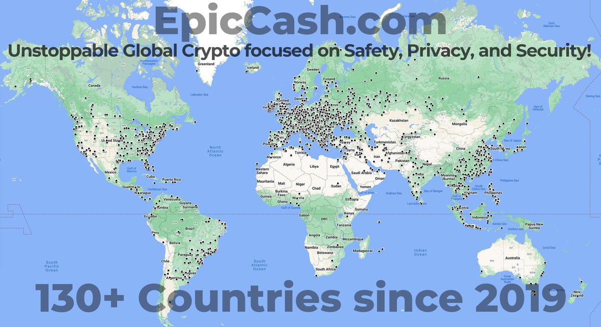 <a href="/okx/">OKX</a> 🚀21mil scarcity like #Bitcoin
🚀Censorship Resistant
🚀Fair Launch No ICO No Premine
🚀No VCs No Corporation
🚀3 Mining Algos CPU GPU Minable
🚀Buy on <a href="/coinexcom/">CoinEx Global</a> &amp; <a href="/TradeOgre/">𝕿𝖗𝖆𝖉𝖊𝕺𝖌𝖗𝖊</a> 
🚀Eco Friendly Proof of Work #Crypto
🚀 #EpicCash Community
🚀 #UNCONFISCATABLE