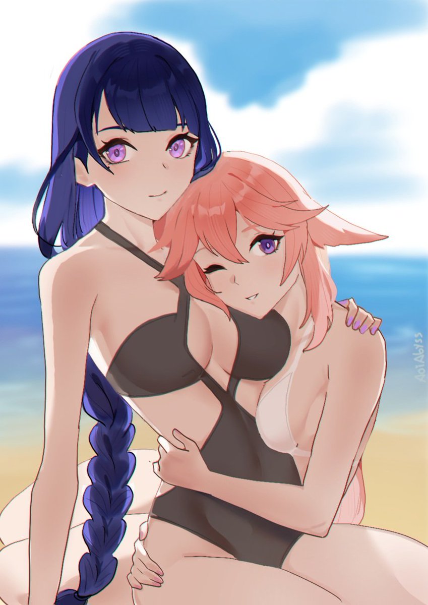 AoiAbyss's tweet image. 💜🩷
#Eimiko #GenshinImpact