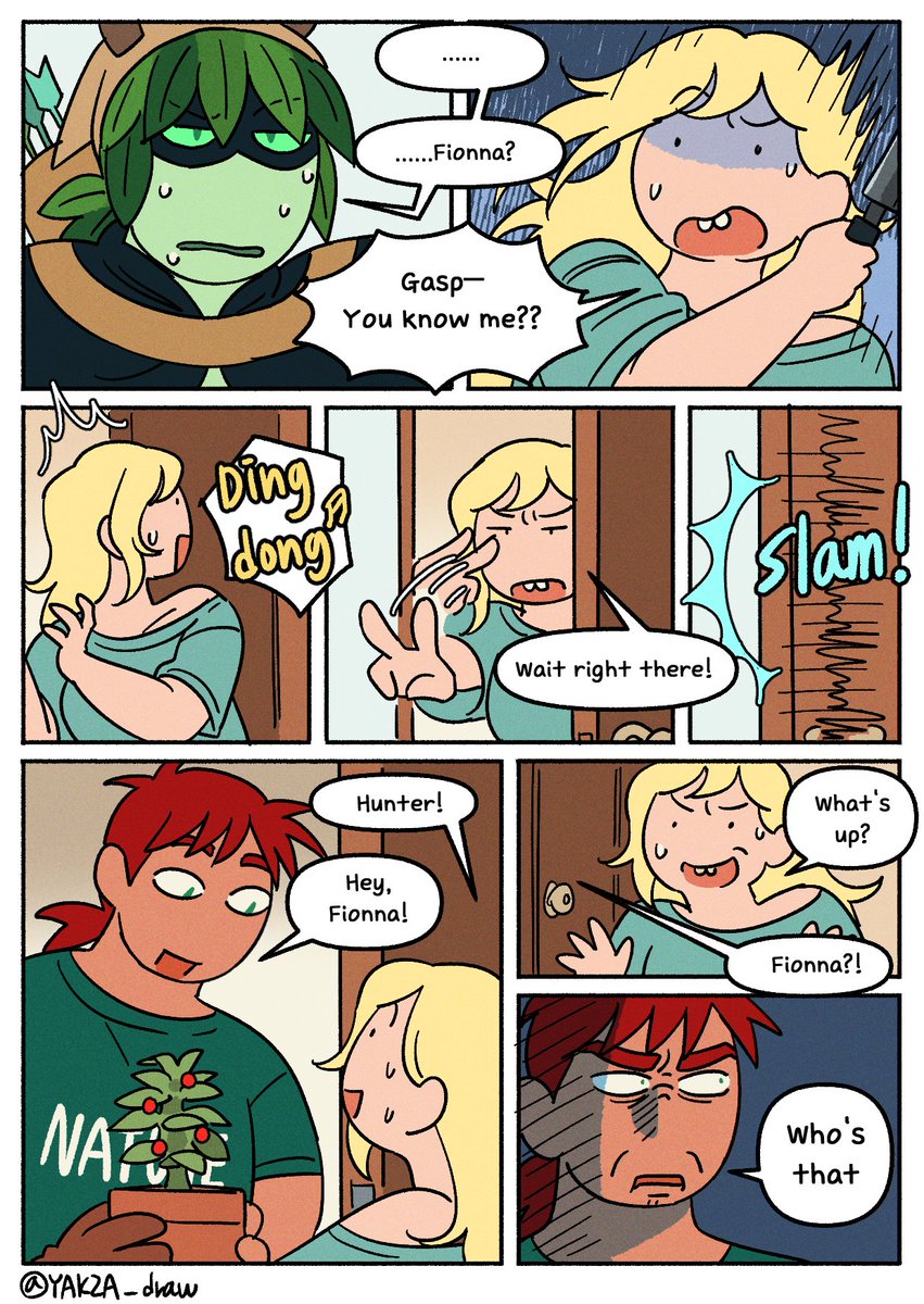 YAKZA_draw's tweet image. Hunter Wizard in Fionna's world..๐คญ would be continued