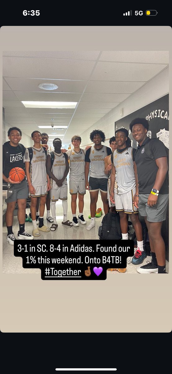 <a href="/wmlakersbball/">West Michigan Lakers</a> 🤞🏾
#Together 💜