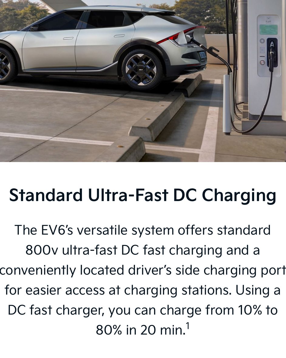 Big shout out to Kia for actually repositioning the charge port on the 2025 EV6 when switching to NACS. 

Apparently no one else was willing to do this 😬