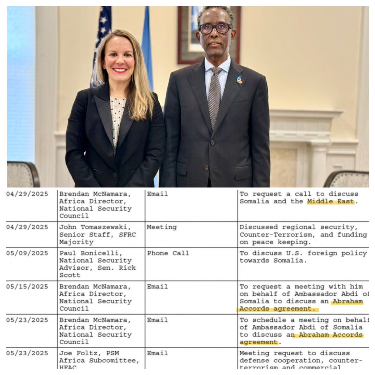International donors are sweating bullets, trying to find funds for Somalia’s never-ending peacekeeping mission. 

Meanwhile, Somalia’s redirecting taxpayer money from Europe, the USA, and Asia to fancy lobbying firms in Washington. 

I knew something was wrong when the USA