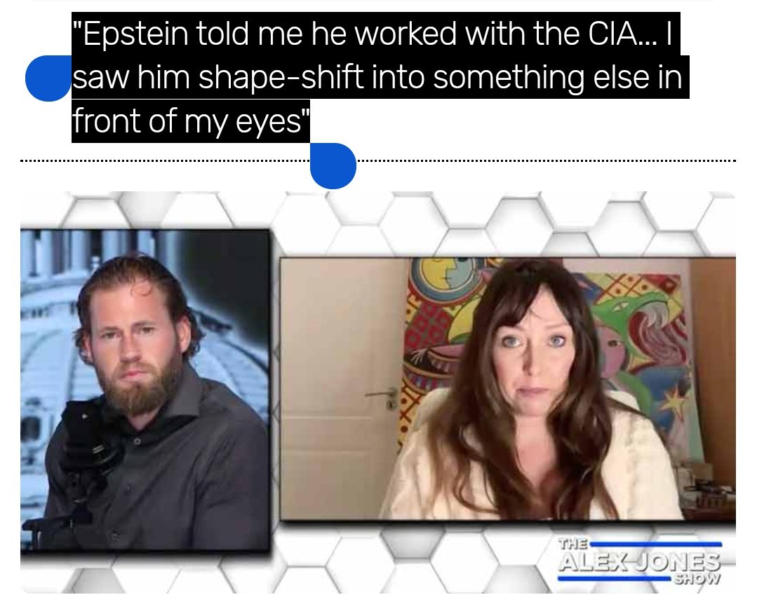 " Watch &amp; share this explosive interview of Epstein island survivor Juliette Bryant from Friday’s edition of The Alex Jones Show.

Share on X: "

infowars.com/posts/breaking…