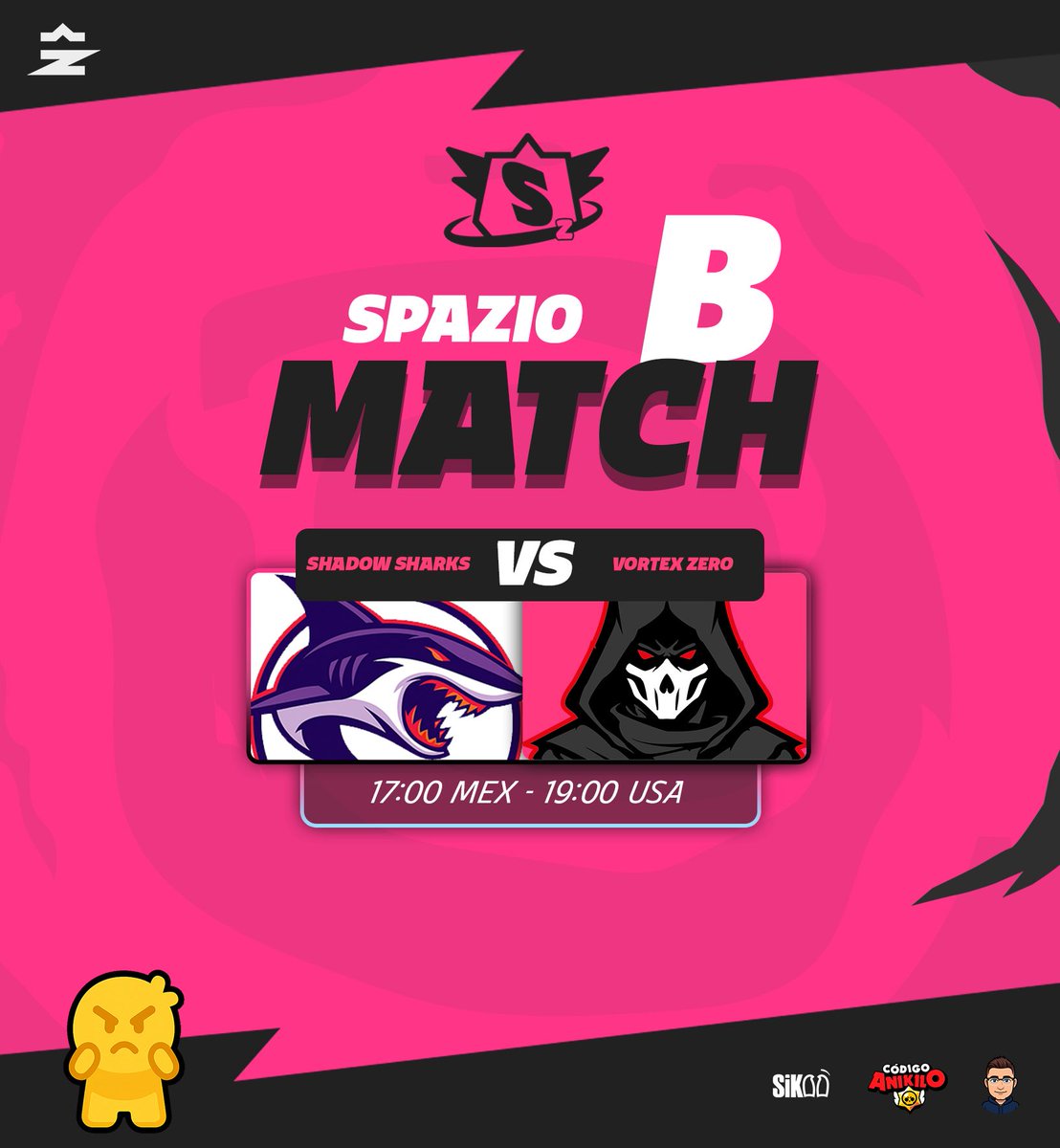 SpazioLeague (@spazioleague2) on Twitter photo ๐ฝ Match Day
Hello Earthlings
We close this stellar Group B matchday with a showdown that could change everything. The strategies are ready, the teams are sharpโฆ and only one will walk away with the win in this second clash of the day.
๐จ - Group B2 - ๐จ
โ๏ธ | <a href="/ShadowSharks_sb/">SHADOW SHARKS SB</a> ๐ฝ Match Day
Hello Earthlings
We close this stellar Group B matchday with a showdown that could change everything. The strategies are ready, the teams are sharpโฆ and only one will walk away with the win in this second clash of the day.
๐จ - Group B2 - ๐จ
โ๏ธ | <a href="/ShadowSharks_sb/">SHADOW SHARKS SB</a>
