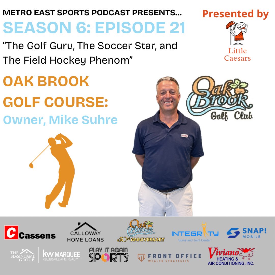 PodcastMetro's tweet image. Fore-get everything you thought you knew—Mike Suhre is giving us the inside scoop on running a golf course. 🏌️♂️⛳️
@OakbrookGolf