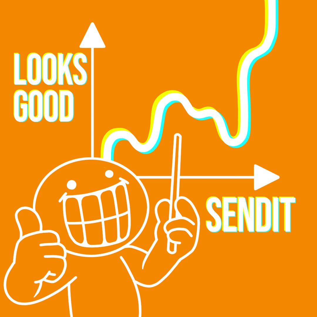 如果看起来不错的话 $SENDIT

1500 名持有者，并且还在不断增加