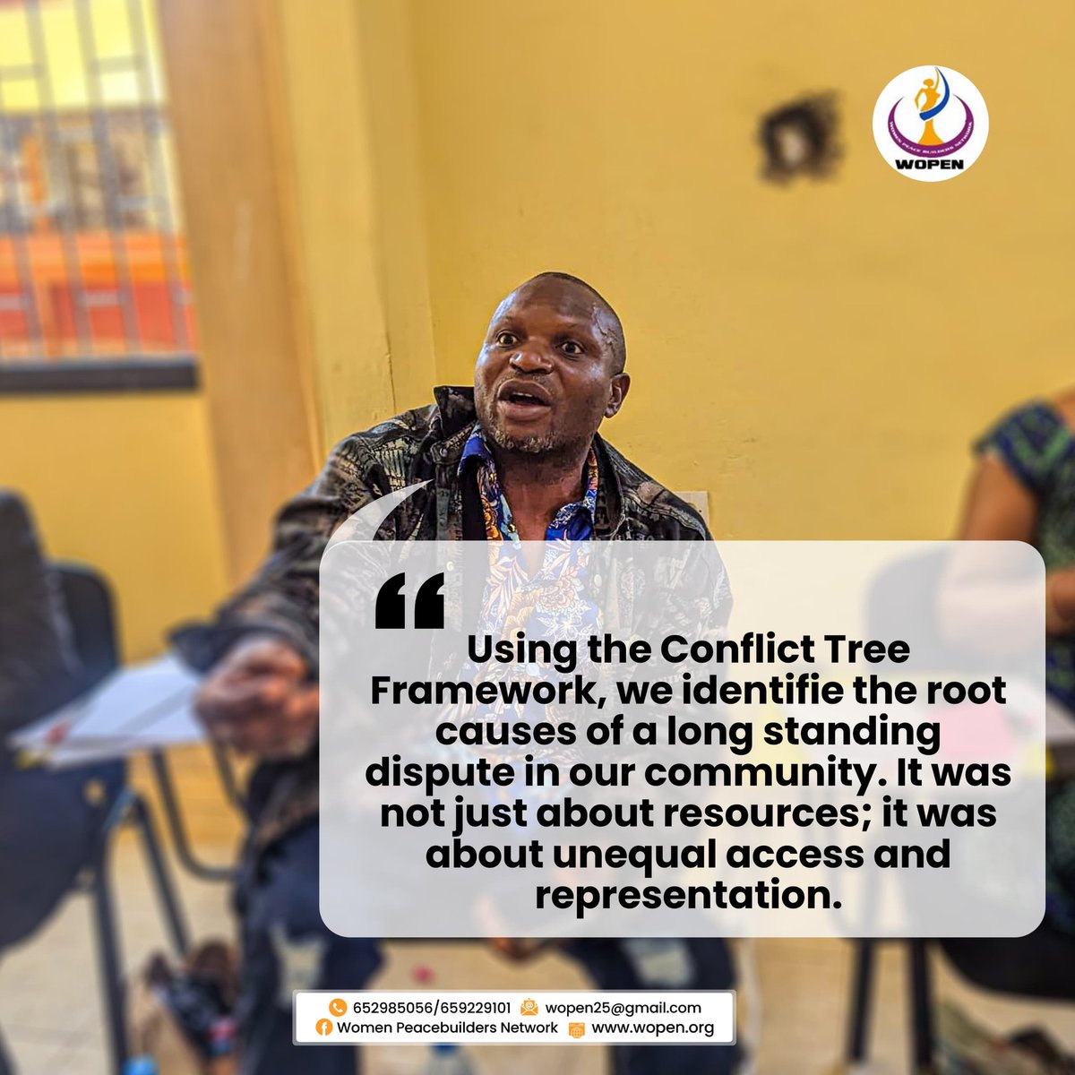 Meet the changemakers!
These public stakeholders are mastering tools like the Conflict Tree, Onion Model &amp; Circle of Conflict uncovering root causes and championing inclusive solutions.Their work is a bold step toward justice and lasting peace.

#Peacebuilding #ConflictResolution