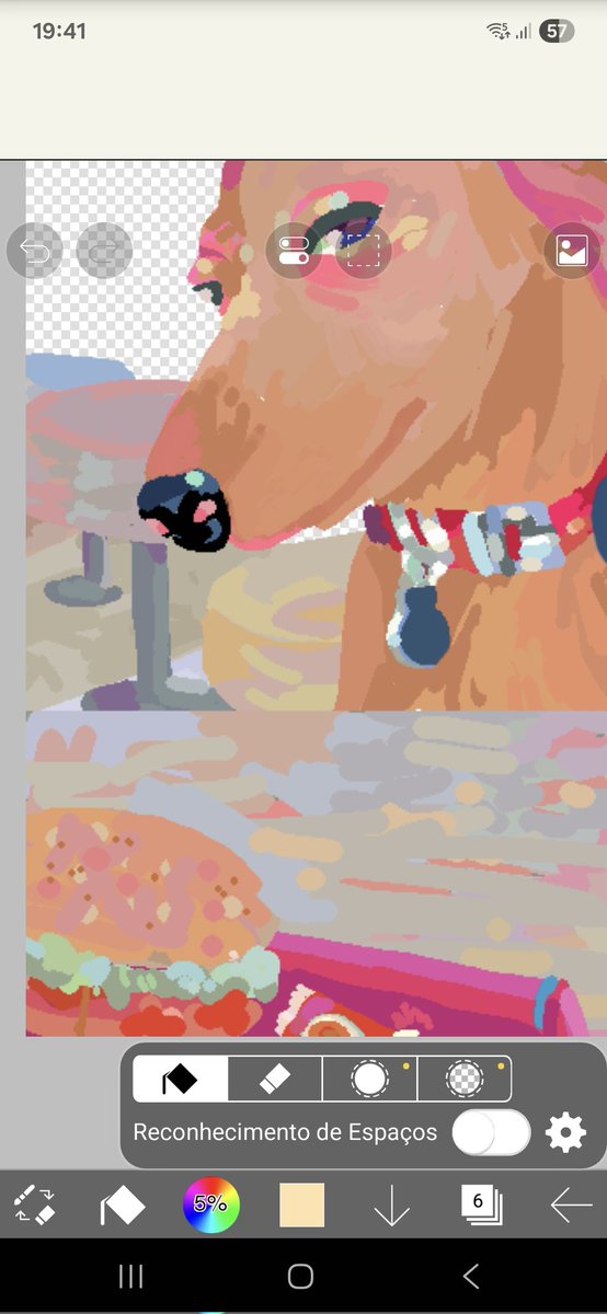 AnnBolesb's tweet image. Meu tablet quebrou ent a saga de desenhar com o dedo continua