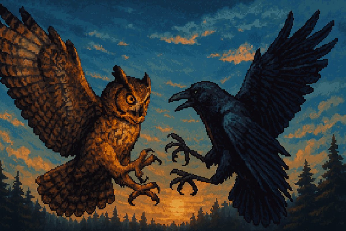 fantasybrawls's tweet image. An ancient rivalry takes place in your neighborhood. Owls and Crows hate each other but which would win in a one on one brawl? Find out on this edition of #fantasybrawls
fantasybrawls.com/owl-vs-crow-wh…