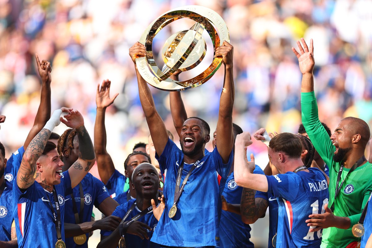 👏 ألف مبروك <a href="/ChelseaFC/">Chelsea FC</a> التتويج بلقب <a href="/FIFACWC/">FIFA Club World Cup</a> 🏆