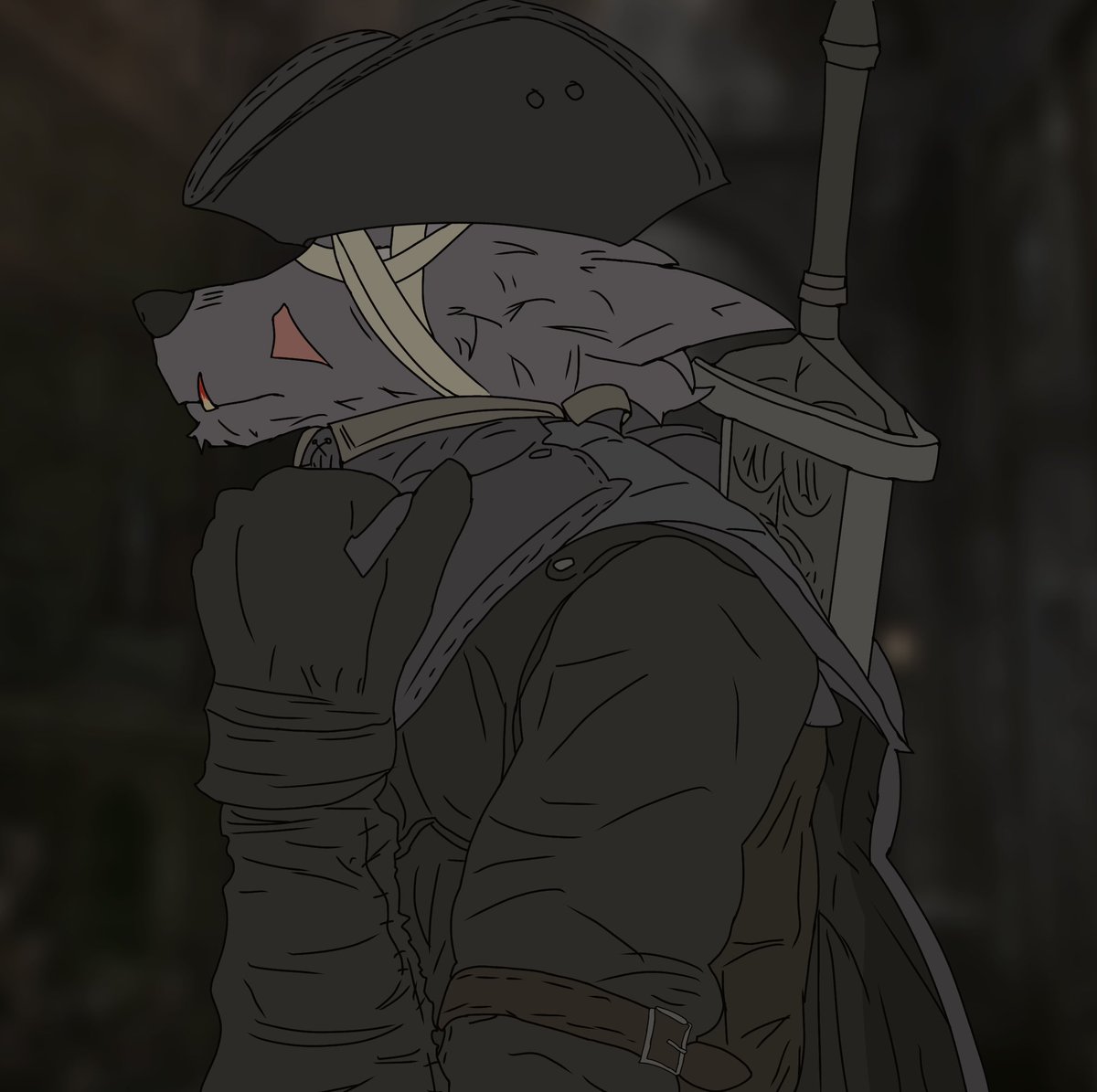 Blaiddborne, I did it past me