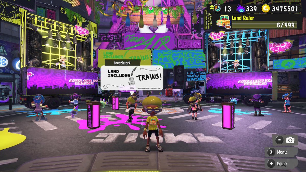 LemmyFan123's tweet photo. #TeamLand #SummerNights #Splatfest #Splatoon3 #NintendoSwitch https://t.co/g7aoVASNyn