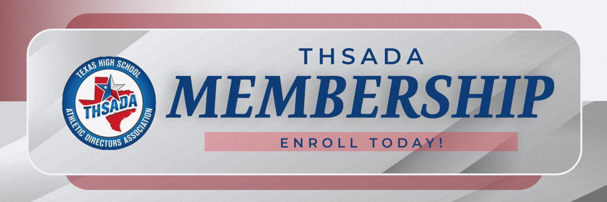 OfficialTHSADA's tweet image. THSADA Individual and Group Membership enrollment is open at thsada.com