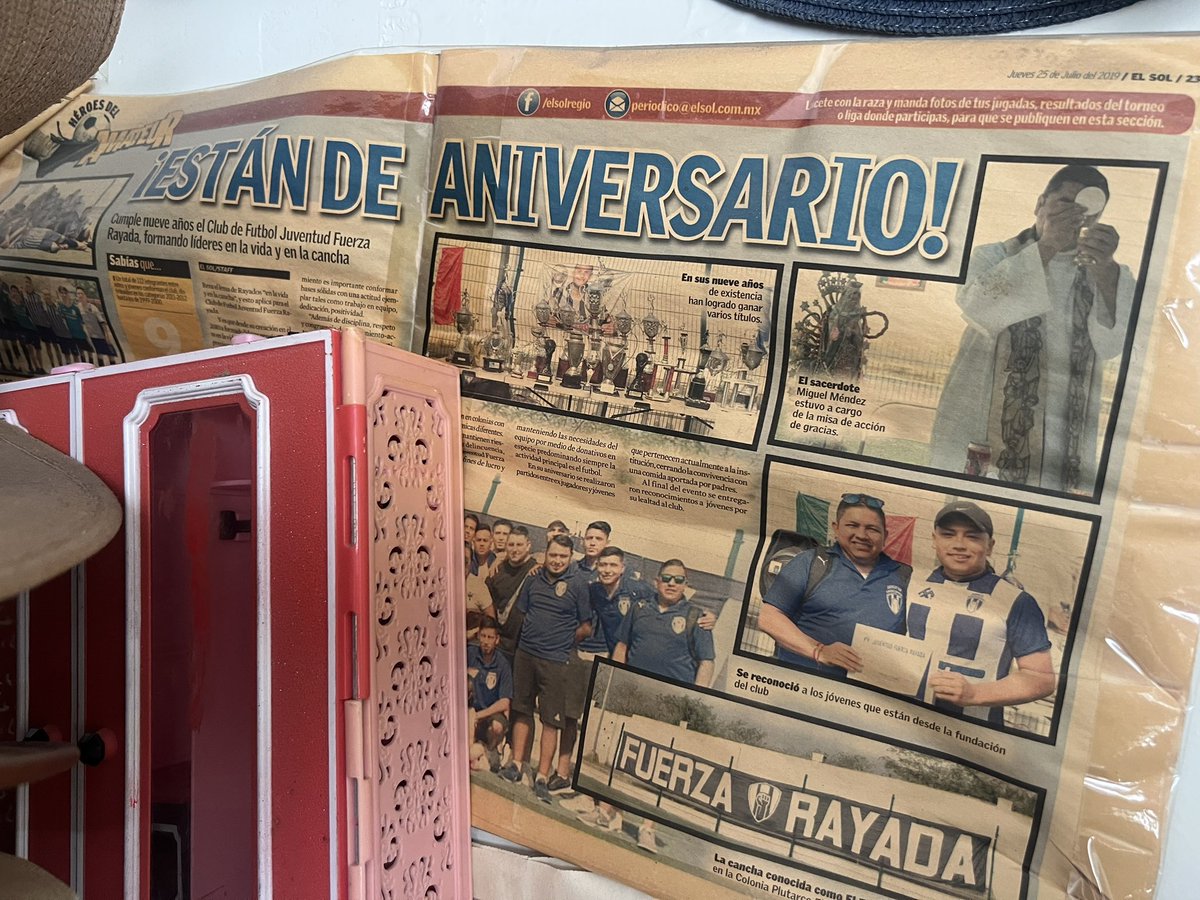 jfrmty's tweet photo. XV años trabajando con niños y jóvenes regiomontanos, desarrollando talento e inculcando valores @LaFuerzaRayada @laporradelanena @CavoRayado @VerdirameSergio @santiago4kd https://t.co/8FLZiEyRbu