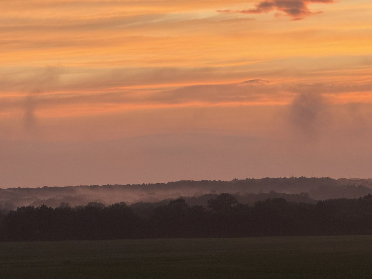 .65 rainfall in west central indiana and light fog over wabash valley horizon <a href="/SeanAshWX/">Sean Ash</a> <a href="/NWSIndianapolis/">NWS Indianapolis</a>