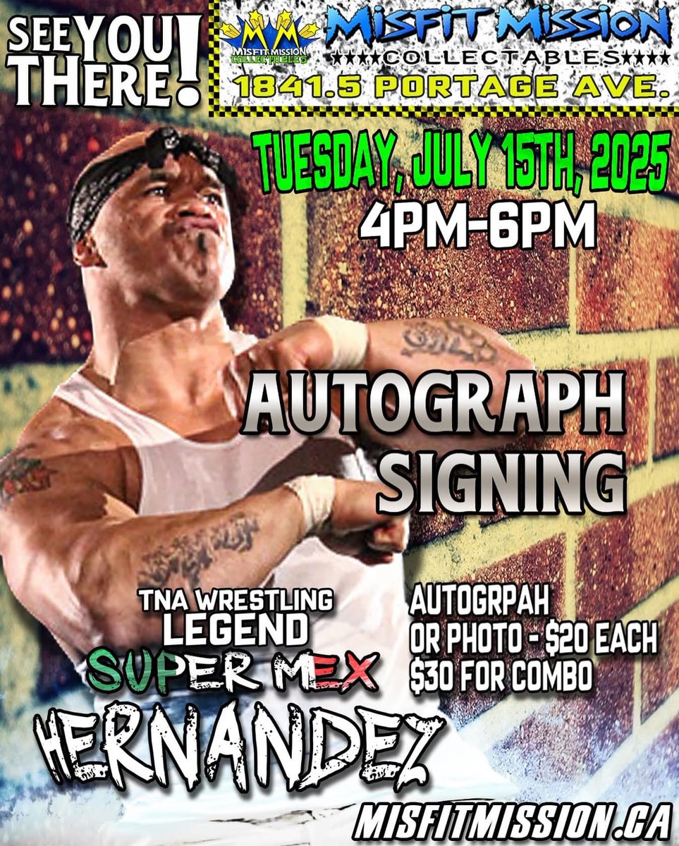 Winnipeg this Tuesday! Courtesy of <a href="/CWECanada/">CWE Canada</a>