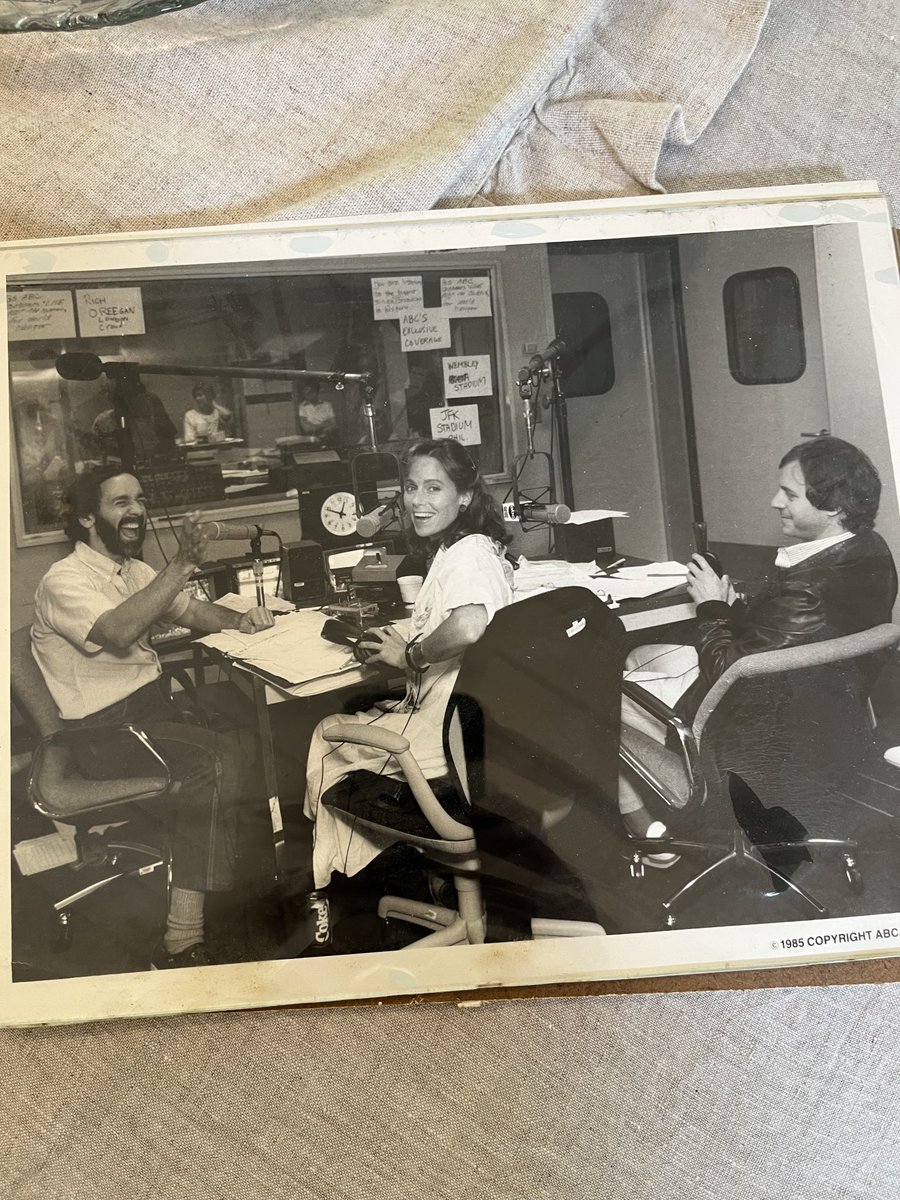 Robin Young (@hereandnowrobin) on Twitter photo 40 years ago was honored to do the #LiveAid #radio broadcast and commentary w/ pals Tommy Hadges, founding member <a href="/WBCN/">WBCN Boston</a> & Jeff Pollack <a href="/PollackMedia/">Pollack Media Group</a>,18 hours straight!!! No scripts. Tens of millions of listeners around the world ( tho less than TV!) #proud to be a part. 40 years ago was honored to do the #LiveAid #radio broadcast and commentary w/ pals Tommy Hadges, founding member <a href="/WBCN/">WBCN Boston</a> & Jeff Pollack <a href="/PollackMedia/">Pollack Media Group</a>,18 hours straight!!! No scripts. Tens of millions of listeners around the world ( tho less than TV!) #proud to be a part.