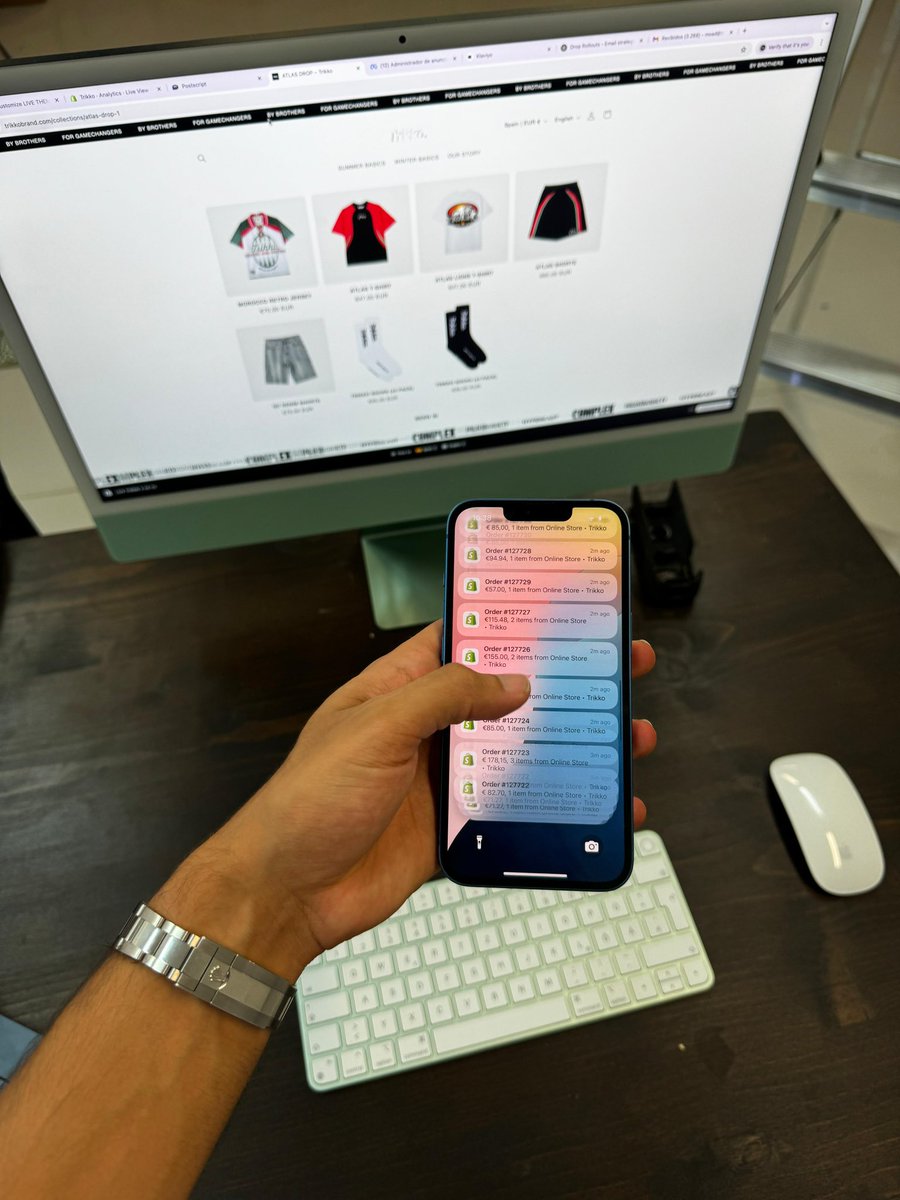 trikkobrand's tweet image. WHAT YOU COPPED?