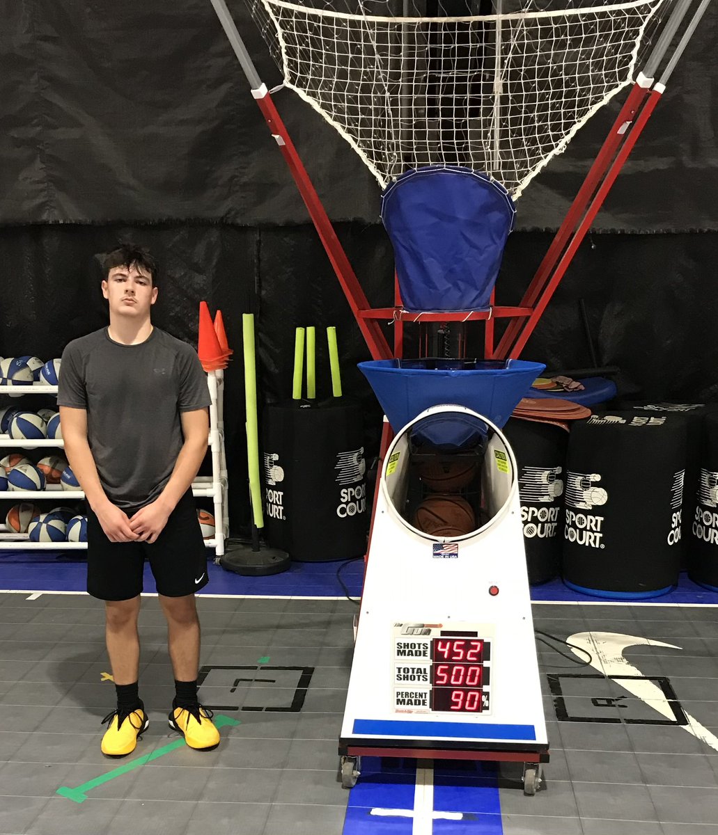 Hard work paying off!!! So proud of <a href="/DylanBurko/">Dylan Burko</a> for achieving a goal he set for himself. Dylan joins the rare 90% shooting club at Sports City U!! Thanks Coach Clayton for pushing him to the next level. <a href="/EPA_Athletics/">Expression Prep Academy Athletics</a> <a href="/BlueChipsNation/">BlueChips Nation Hoops</a> <a href="/wvprepbb/">WV Prep Basketball</a> <a href="/Phenom_Hoops/">Phenom Hoop Report</a>  <a href="/jenburko/">JenB</a>