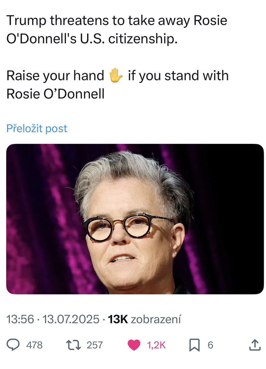 hasek_dominik's tweet image. The American president is once again abusing his power against fellow citizens who criticize him. He even wants to take away their citizenship. Lying and intimidation are characteristic of the current US president.