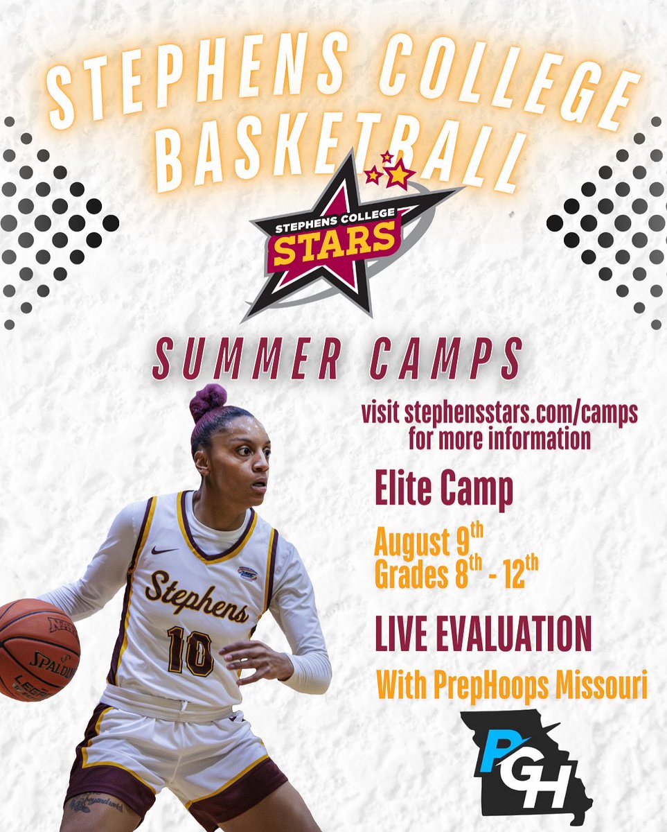 Stephens_BB's tweet image. Really exciting for Elite Camp, I’ve seen a lot of talented players and will be sending more invites out next week when I return from Louisville. Click the link below and sign up  @StephensStars @PGHMissouri 

stephensstars.com/sb_output.aspx…