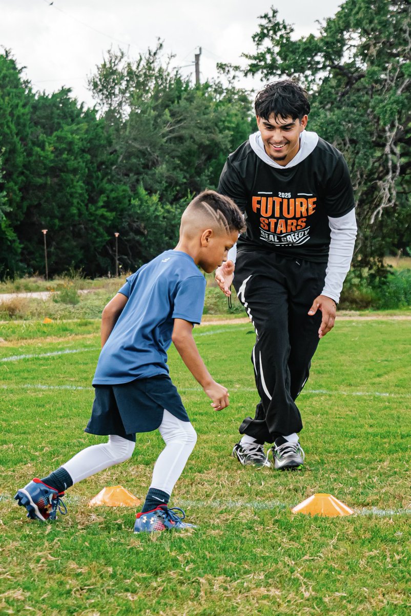 Great 1st annual future stars camp 2025 great atmosphere no better feeling than football and fun #elitehouse #whosnext #realgreedy