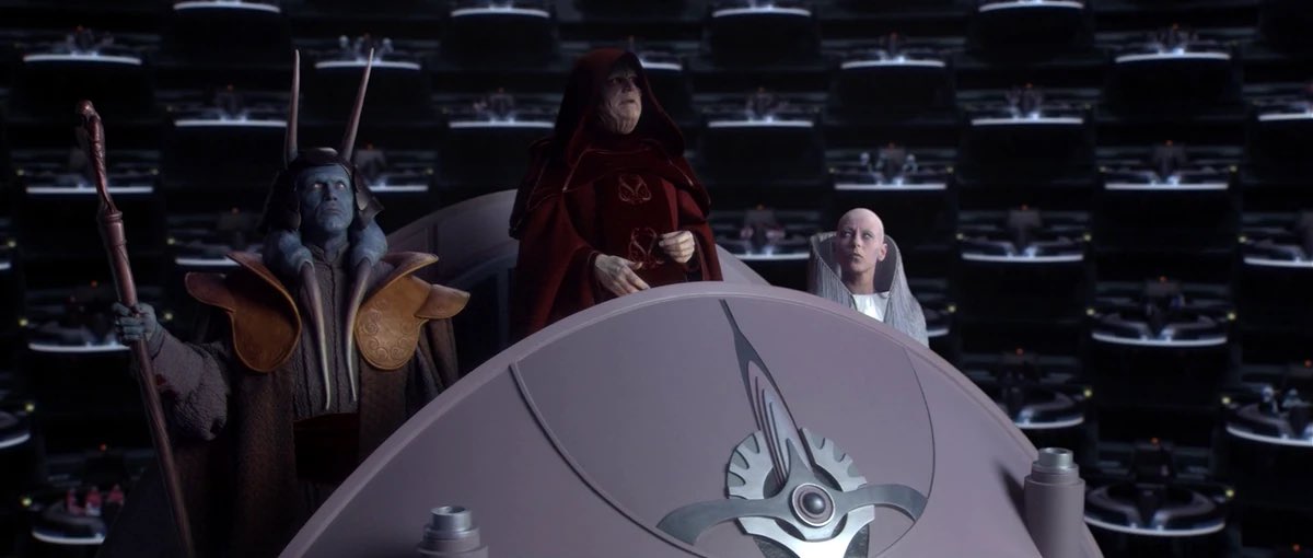 Jackson61689330's tweet photo. 🚨BREAKING: Emperor Palpatine continues to face heavy scrutiny after the ISB declares that the “Damask Holofiles” do not exist https://t.co/nl6XBDI8Ak
