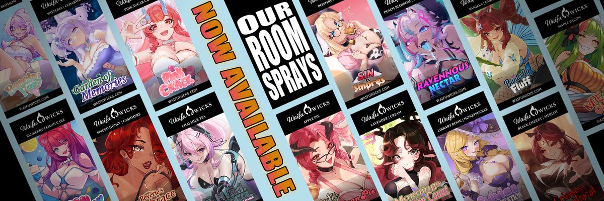 WaifuWicks's tweet image. 🚨 WAIFU ALERT: ROOM SPRAYS JUST DROPPED—LEVEL UP YOUR SPACE WITH VTUBER MAGIC! 🚨
What if your fave VTuber’s scent could teleport her right into your room? Now it CAN—sprayable, anytime vibes! 💖💨
🎁 QUICK GIVEAWAY (US ONLY)
Follow @WaifuWicks, like & RT this post, + tag a…